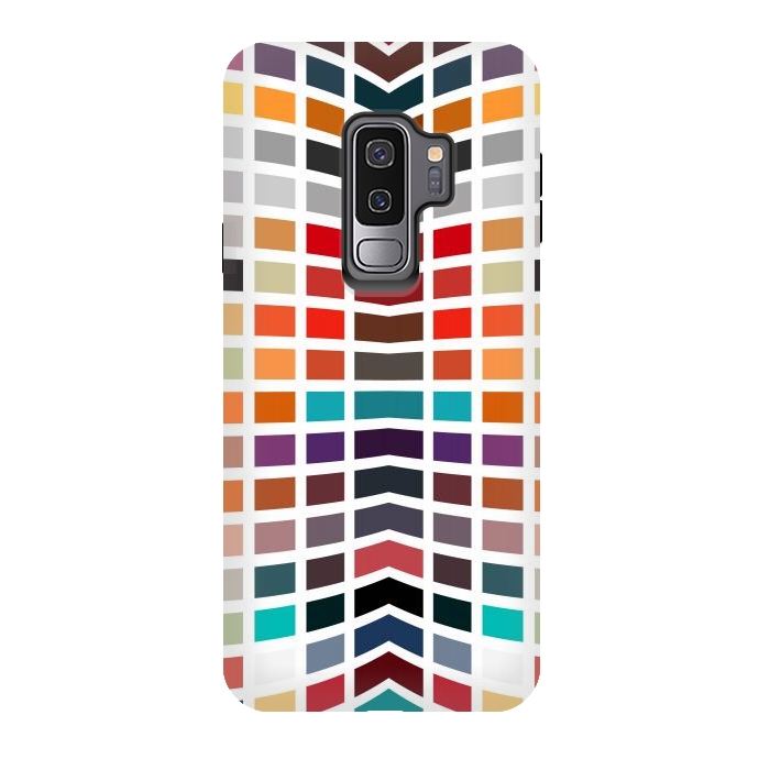 Galaxy S9 plus StrongFit Multi Colored by TMSarts