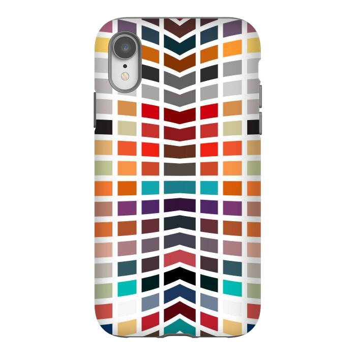 iPhone Xr StrongFit Multi Colored by TMSarts