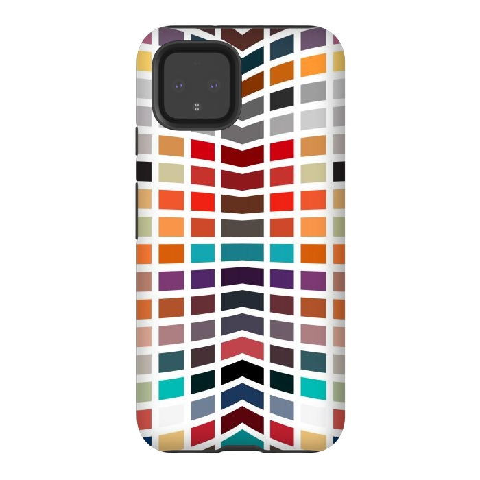 Pixel 4 StrongFit Multi Colored by TMSarts