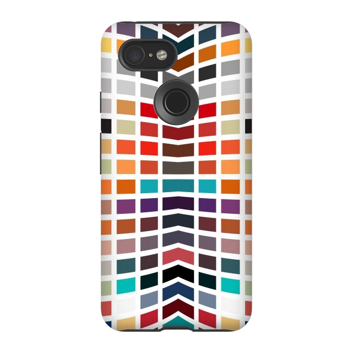 Pixel 3 StrongFit Multi Colored by TMSarts