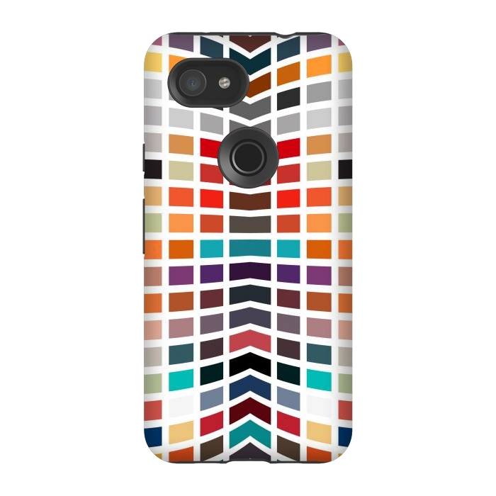 Pixel 3A StrongFit Multi Colored by TMSarts