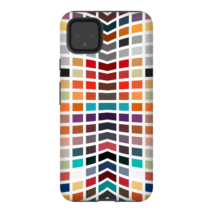 Pixel 4XL StrongFit Multi Colored by TMSarts