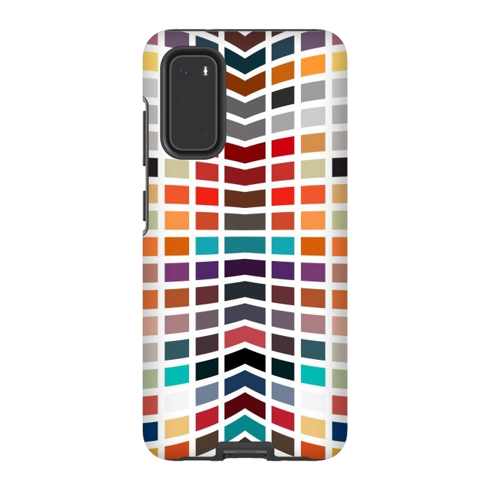 Galaxy S20 StrongFit Multi Colored by TMSarts