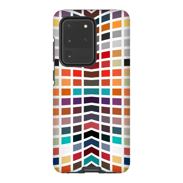 Galaxy S20 Ultra StrongFit Multi Colored by TMSarts