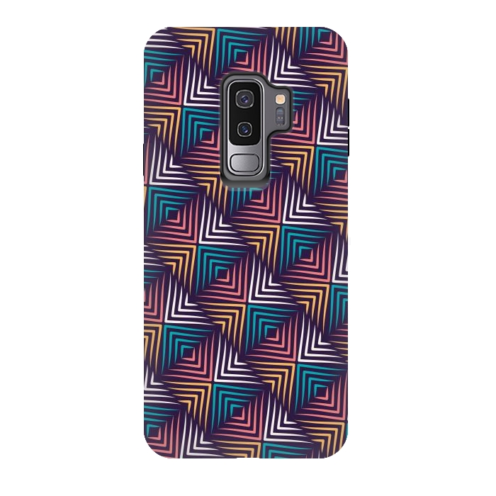 Galaxy S9 plus StrongFit Geo Zigzag by TMSarts