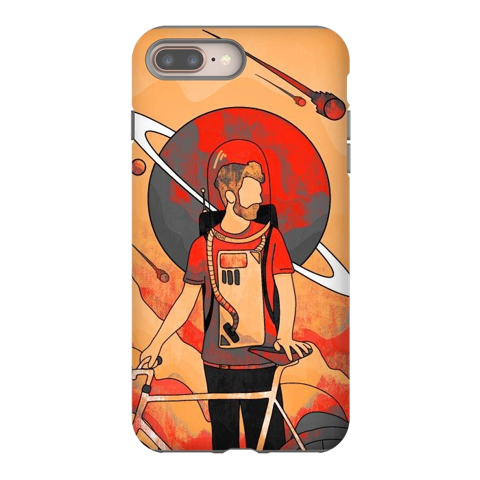 iPhone 7 plus StrongFit A traveller of Mars by Steve Wade (Swade)