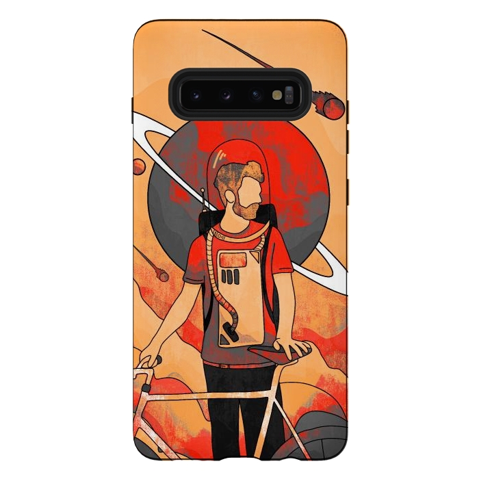 Galaxy S10 plus StrongFit A traveller of Mars by Steve Wade (Swade)