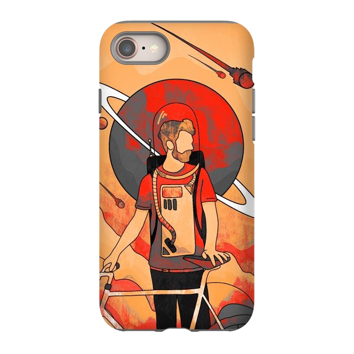 iPhone SE StrongFit A traveller of Mars by Steve Wade (Swade)