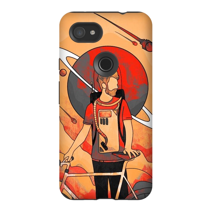 Pixel 3AXL StrongFit A traveller of Mars by Steve Wade (Swade)
