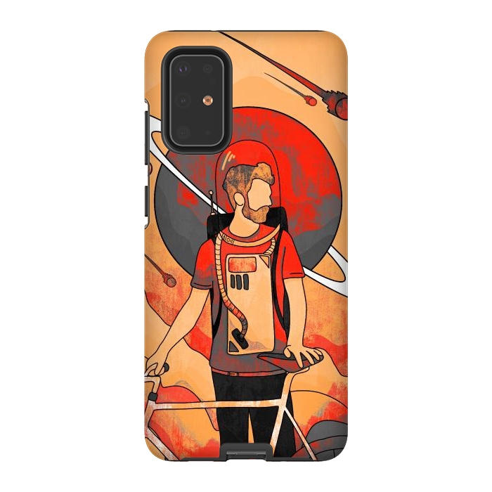Galaxy S20 Plus StrongFit A traveller of Mars by Steve Wade (Swade)