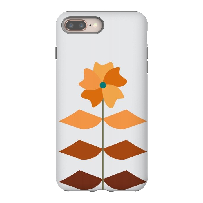 iPhone 7 plus StrongFit Geometrical Floral by Creativeaxle