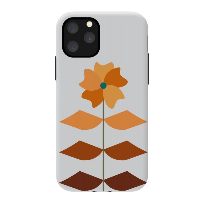 iPhone 11 Pro StrongFit Geometrical Floral by Creativeaxle