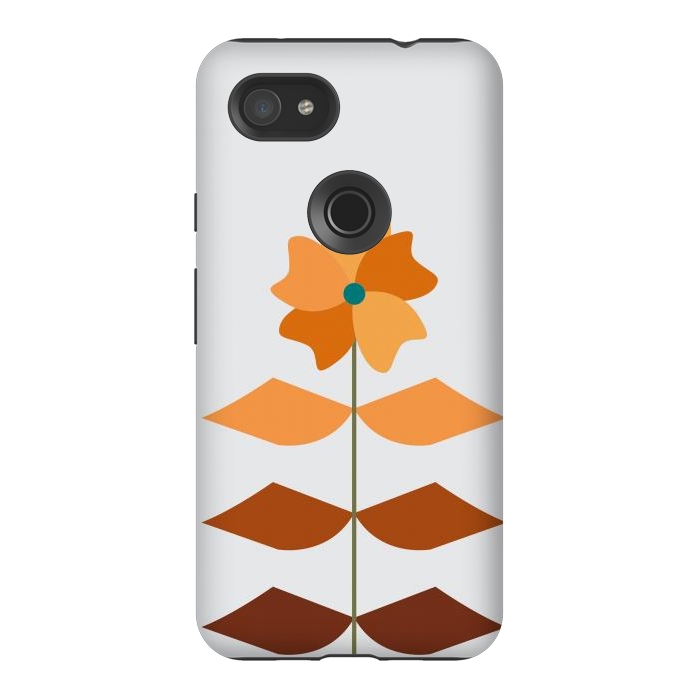 Pixel 3AXL StrongFit Geometrical Floral by Creativeaxle