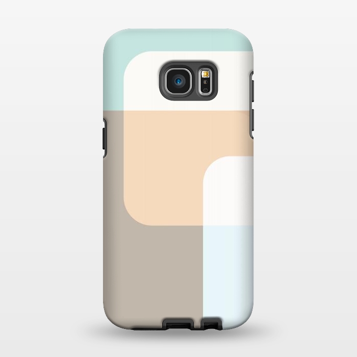 Galaxy S7 EDGE StrongFit Geometrical Minimal Art 03 by Creativeaxle