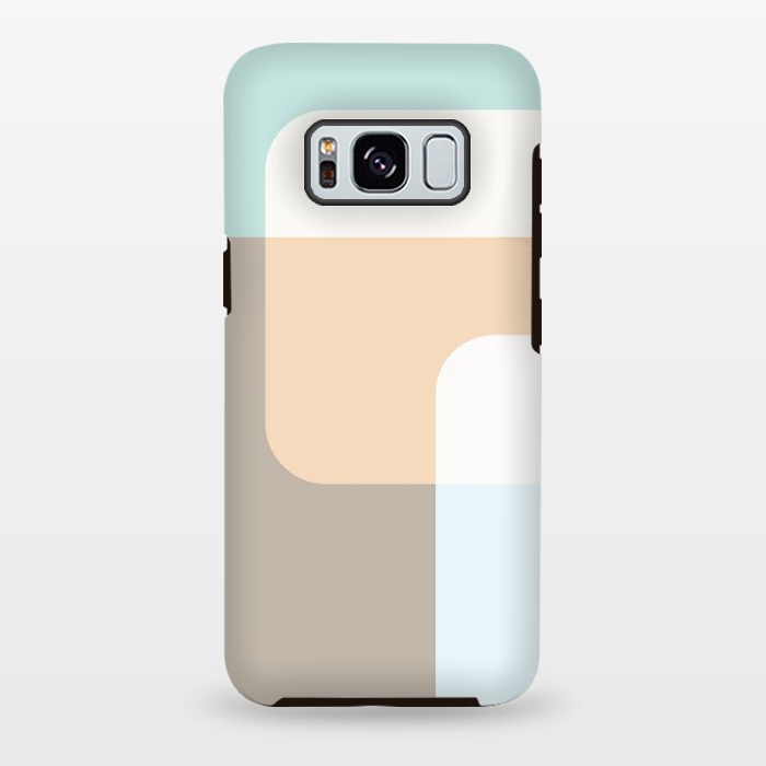 Galaxy S8 plus StrongFit Geometrical Minimal Art 03 by Creativeaxle