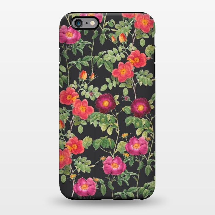 iPhone 6/6s plus StrongFit Dark Roses by Zala Farah
