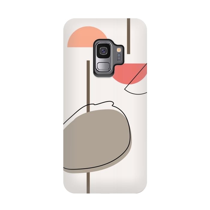 Galaxy S9 StrongFit Geometrical Minimal Art 06 by Creativeaxle
