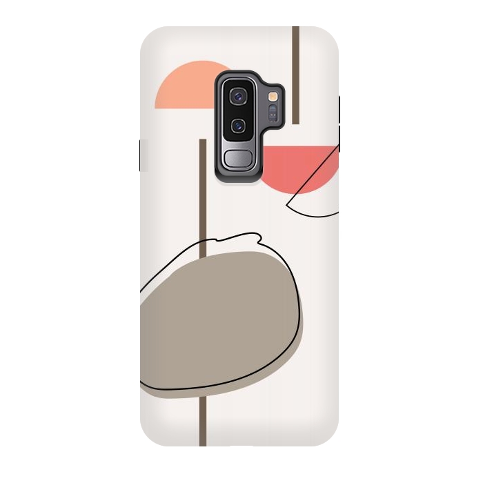 Galaxy S9 plus StrongFit Geometrical Minimal Art 06 by Creativeaxle
