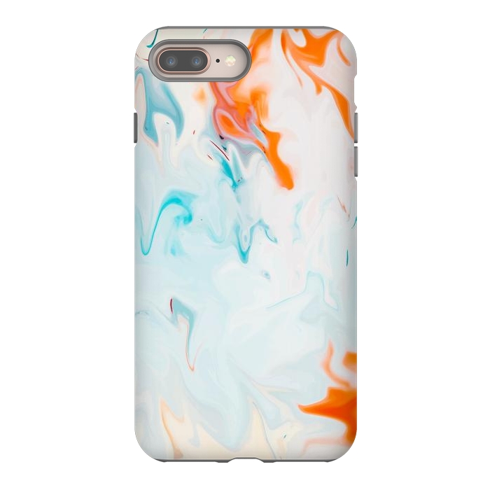 iPhone 7 plus StrongFit Abstract Marble-I by Creativeaxle