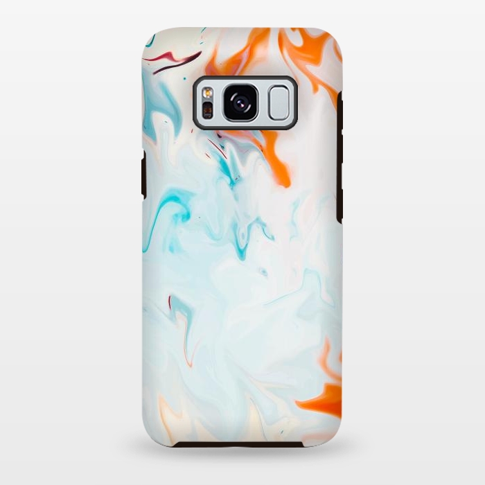 Galaxy S8 plus StrongFit Abstract Marble-I by Creativeaxle