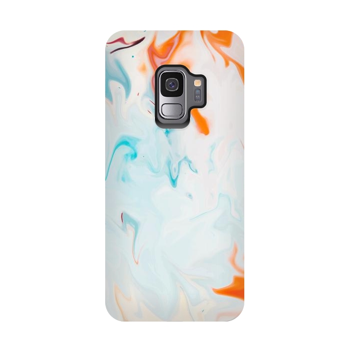 Galaxy S9 StrongFit Abstract Marble-I by Creativeaxle