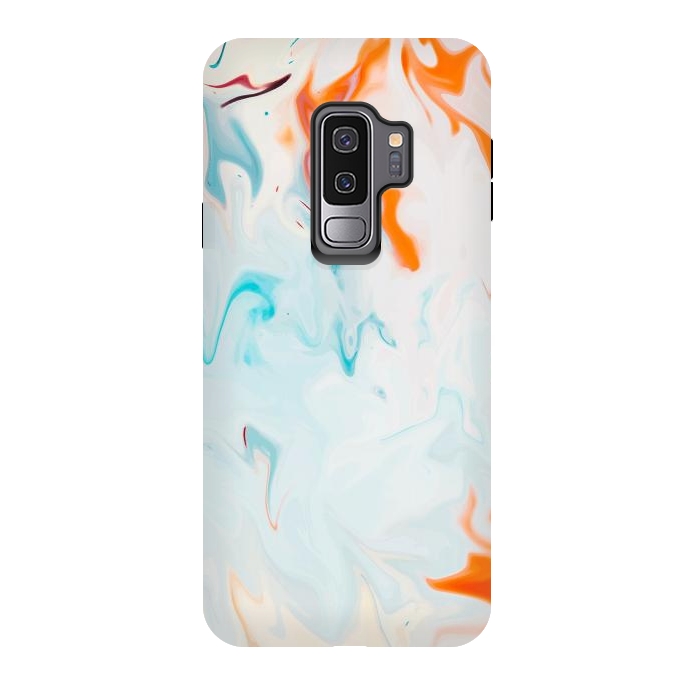 Galaxy S9 plus StrongFit Abstract Marble-I by Creativeaxle