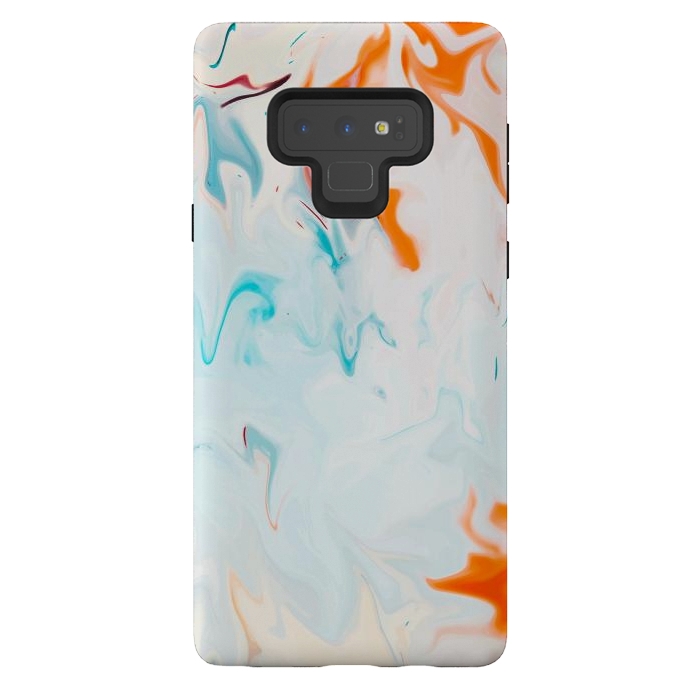 Galaxy Note 9 StrongFit Abstract Marble-I by Creativeaxle