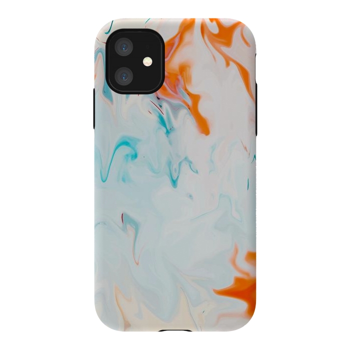 iPhone 11 StrongFit Abstract Marble-I by Creativeaxle