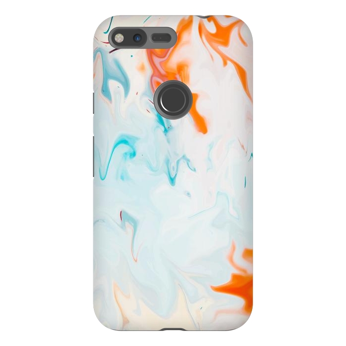 Pixel XL StrongFit Abstract Marble-I by Creativeaxle