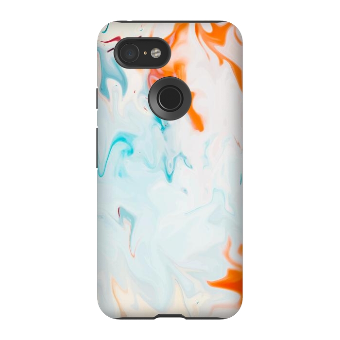 Pixel 3 StrongFit Abstract Marble-I by Creativeaxle