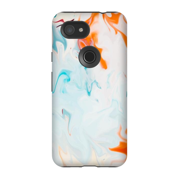 Pixel 3A StrongFit Abstract Marble-I by Creativeaxle