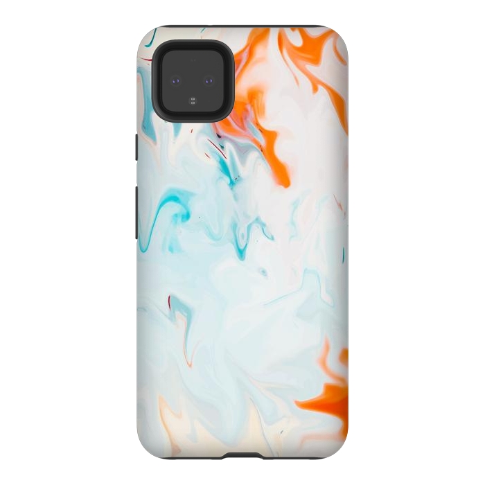 Pixel 4XL StrongFit Abstract Marble-I by Creativeaxle