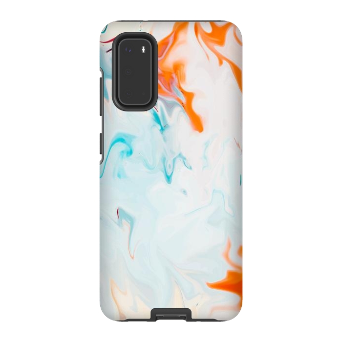 Galaxy S20 StrongFit Abstract Marble-I by Creativeaxle