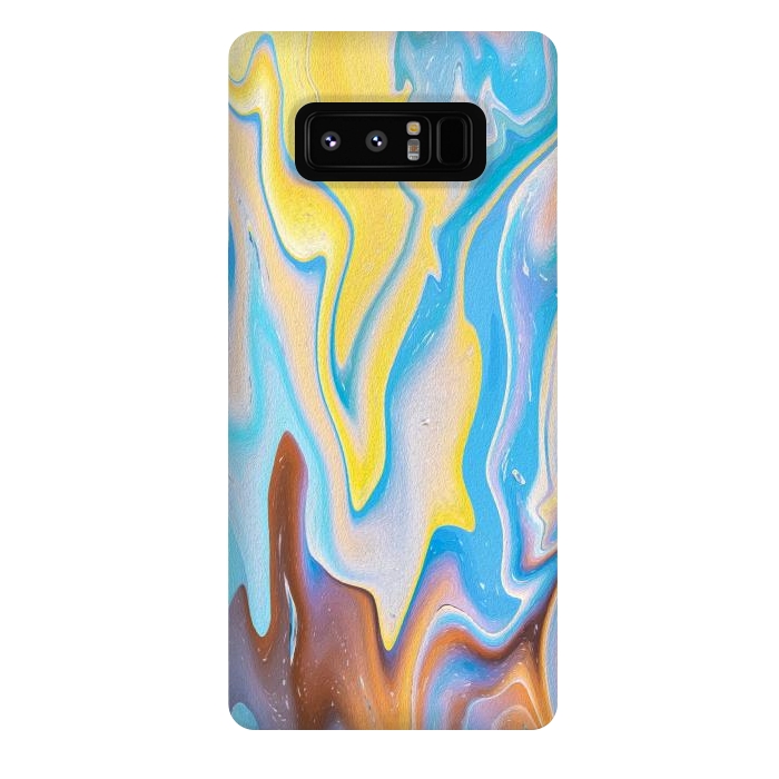 Galaxy Note 8 StrongFit Abstract Marble-II by Creativeaxle