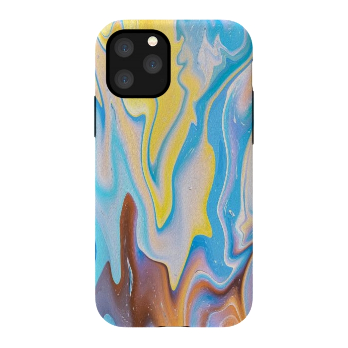 iPhone 11 Pro StrongFit Abstract Marble-II by Creativeaxle