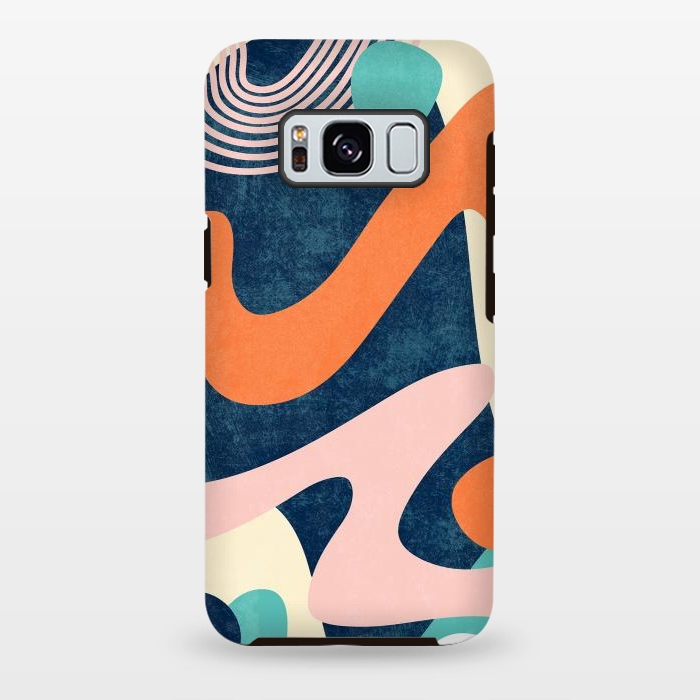 Galaxy S8 plus StrongFit Retro Waves 01 by amini54