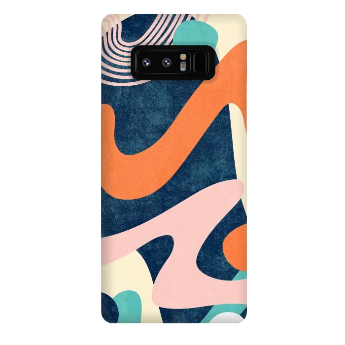 Galaxy Note 8 StrongFit Retro Waves 01 by amini54