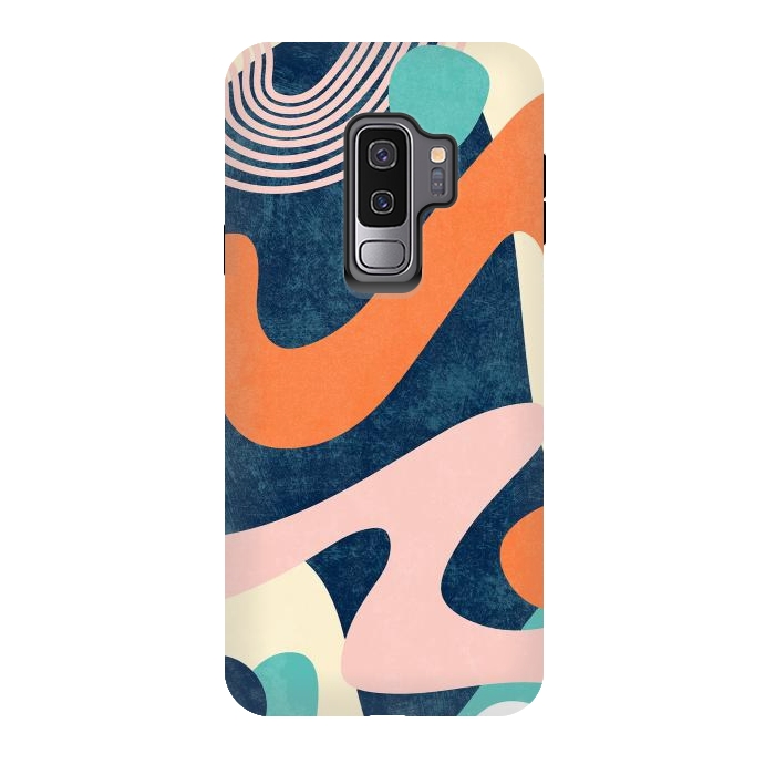 Galaxy S9 plus StrongFit Retro Waves 01 by amini54