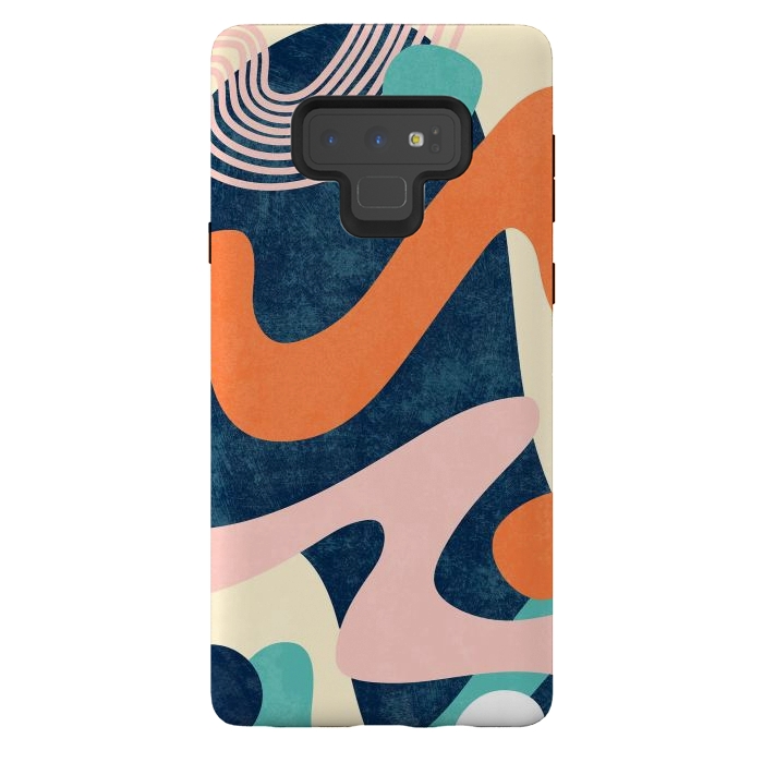 Galaxy Note 9 StrongFit Retro Waves 01 by amini54