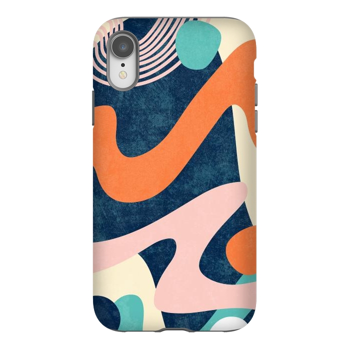 iPhone Xr StrongFit Retro Waves 01 by amini54