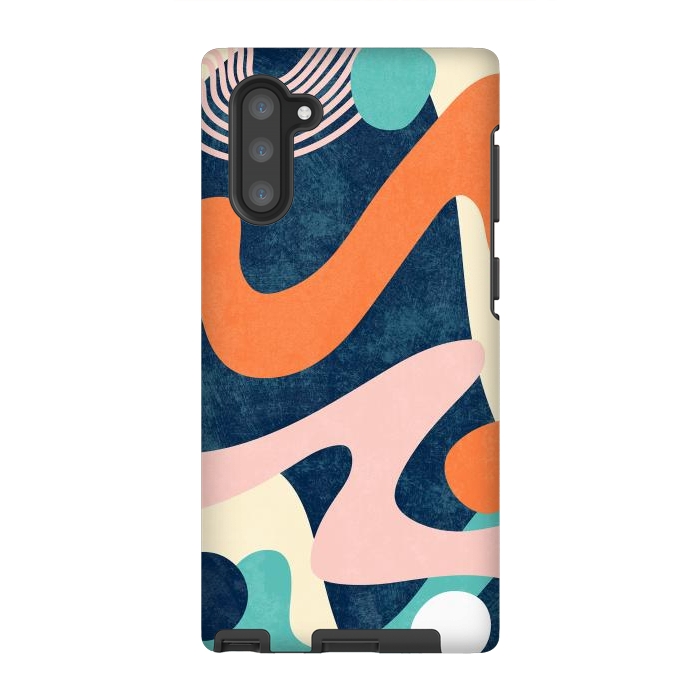 Galaxy Note 10 StrongFit Retro Waves 01 by amini54