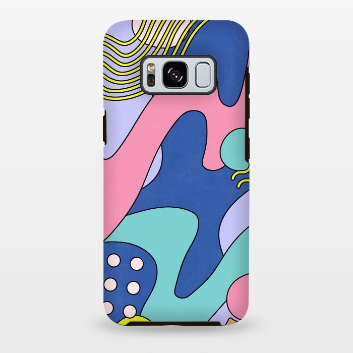 Galaxy S8 plus StrongFit Retro Waves 03 by amini54