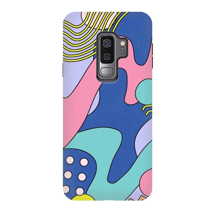 Galaxy S9 plus StrongFit Retro Waves 03 by amini54