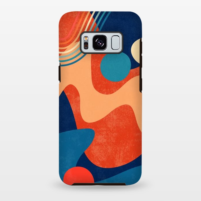 Galaxy S8 plus StrongFit Retro Waves 04 by amini54