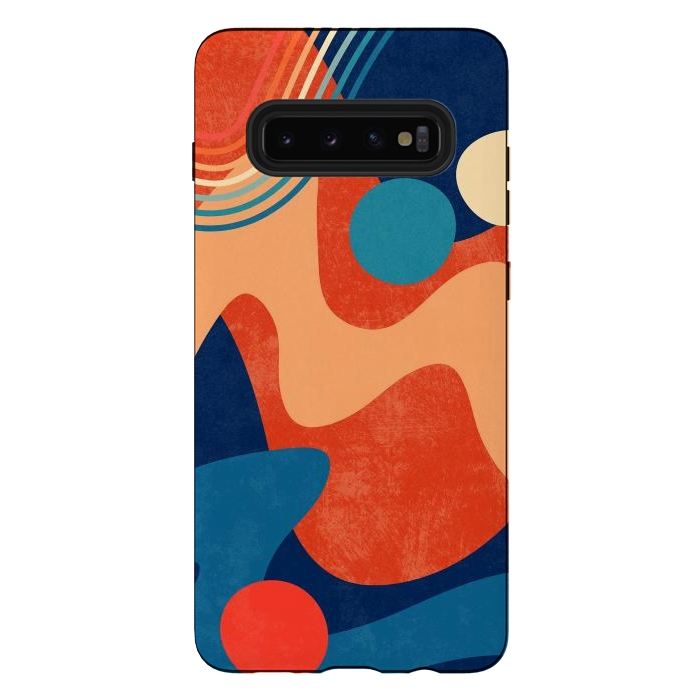 Galaxy S10 plus StrongFit Retro Waves 04 by amini54