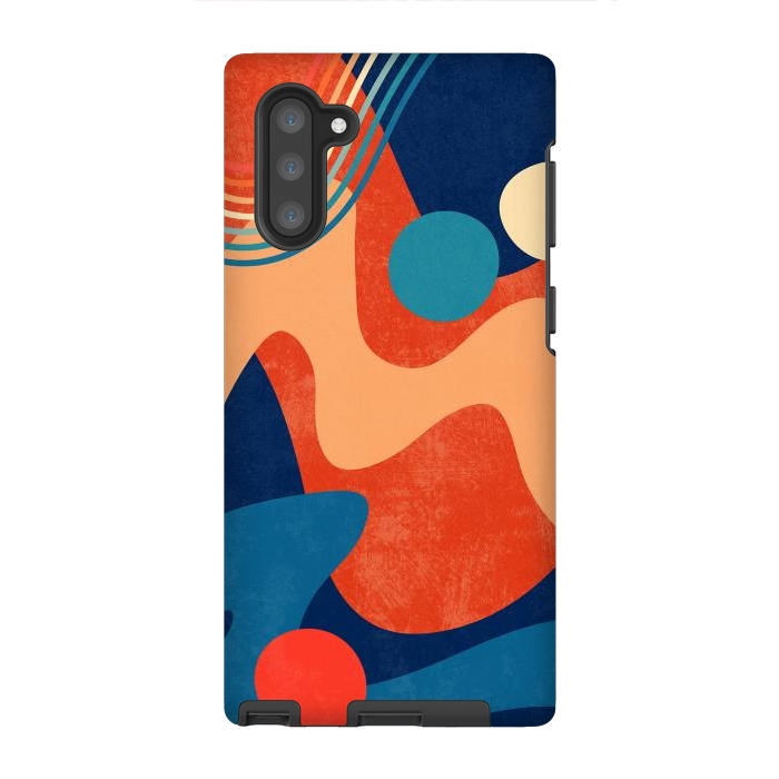 Galaxy Note 10 StrongFit Retro Waves 04 by amini54