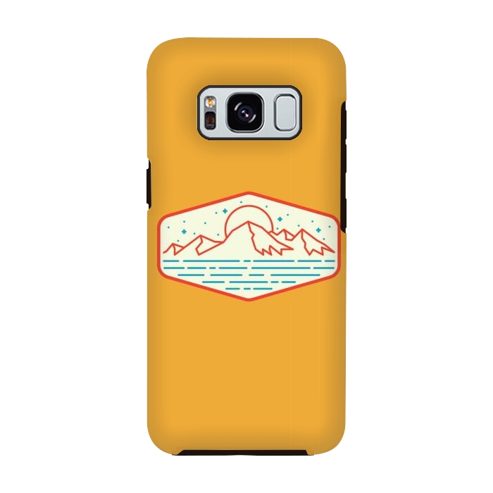 Galaxy S8 StrongFit Mountain and Sea 1 by Afif Quilimo