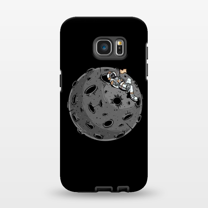 Galaxy S7 EDGE StrongFit Chill Astronaut by Afif Quilimo