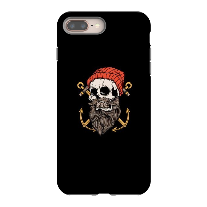 iPhone 8 plus StrongFit Skull Anchor 1 by Afif Quilimo