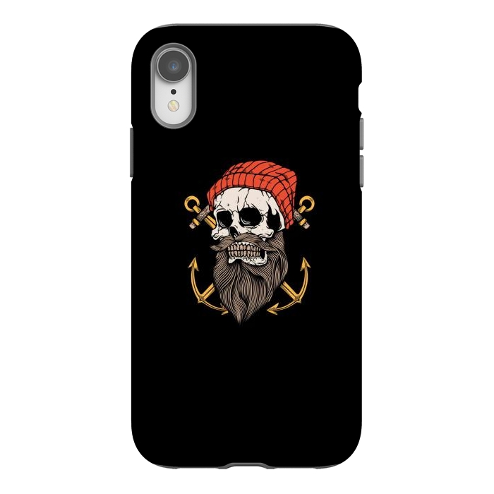iPhone Xr StrongFit Skull Anchor 1 by Afif Quilimo